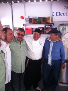 Joaquín, Juanjo, Andrea y Abraham