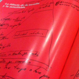 Esquema de las tortillas y las minifaldas de ADrià en Matador