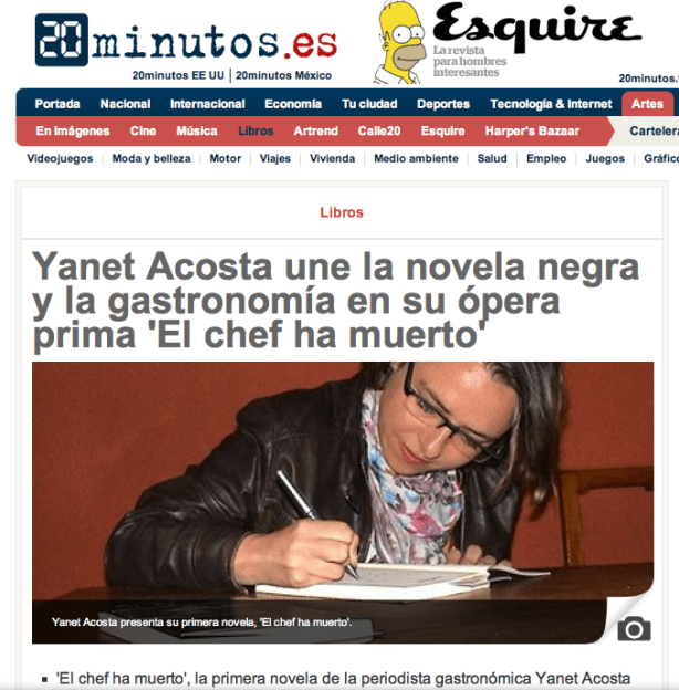 Novela gastronómica